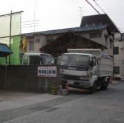 床の部分も取り壊しています