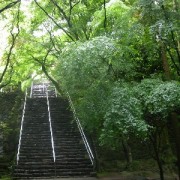 根香寺の石段