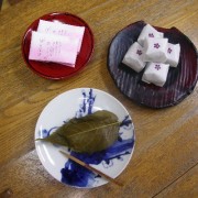 頂いたお菓子でお抹茶