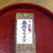 虎屋さんの「春待ちうさぎ」