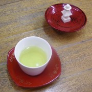 新茶と五輪糖