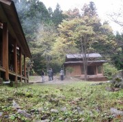 山荘と茶室