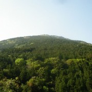 大宮橋から見える丸い山