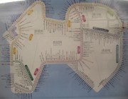 JR四国の駅名の地図