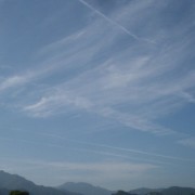 石鎚の空