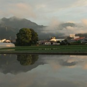 石鎚も見え始めて