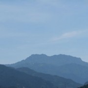 夏の石鎚山
