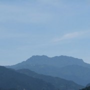 夏の石鎚山