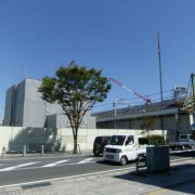 紺屋町再開発の工事現場