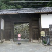 宇和島城の城門