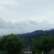 こっちにも雲の山